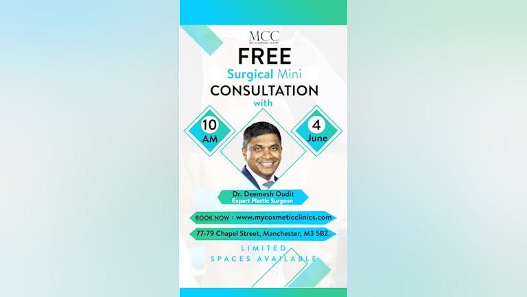 Mini Surgical Consultation with Dr Deemesh Oudit