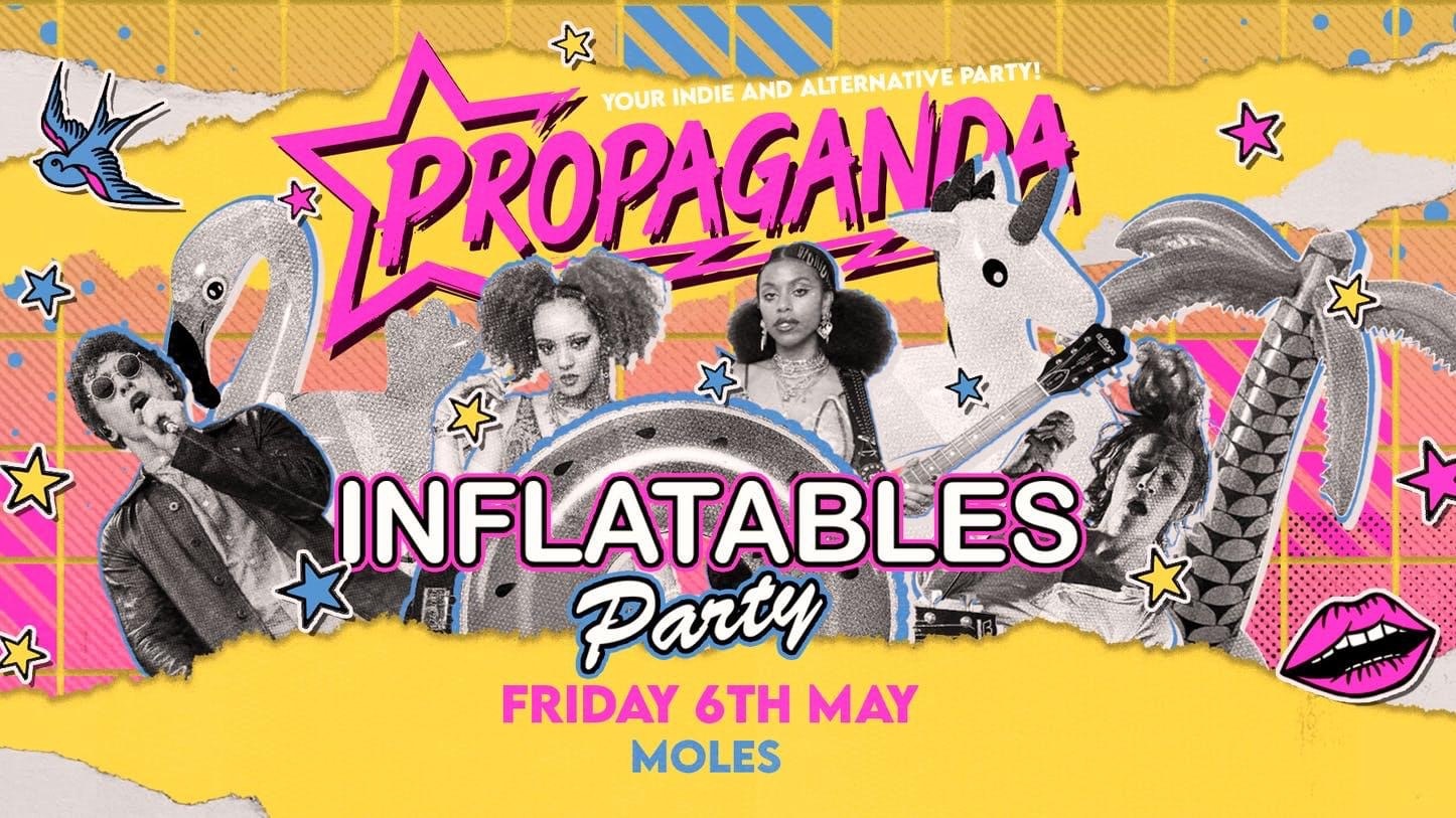TONIGHT! Inflatables Party – Propaganda Bath!
