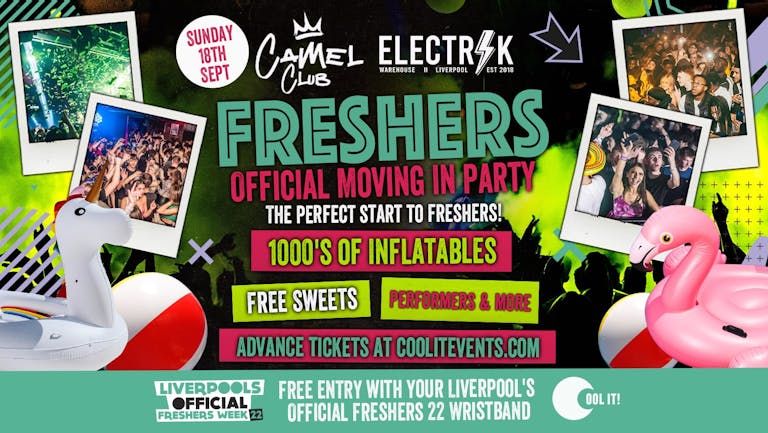 Freshers Official Moving In Party 