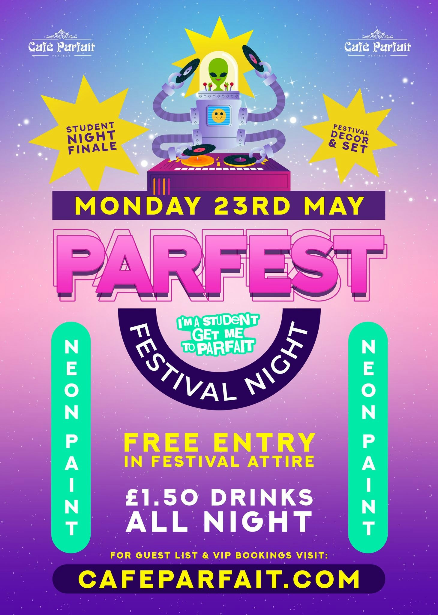 ParFest//I’m A Student Get Me To Parfait