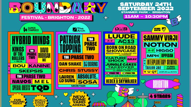 Boundary Brighton Festival 2022