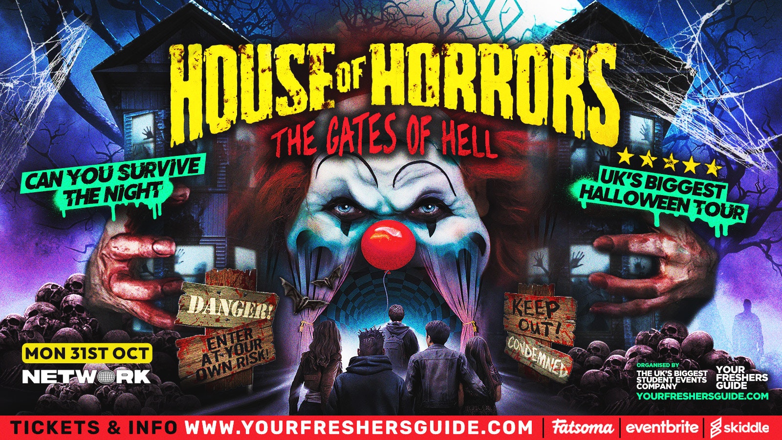 House of Horrors @ Network | Sheffield Halloween 2022