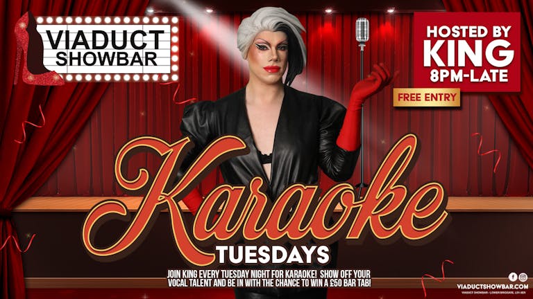 Tuesday - Karaoke With King - Free Event