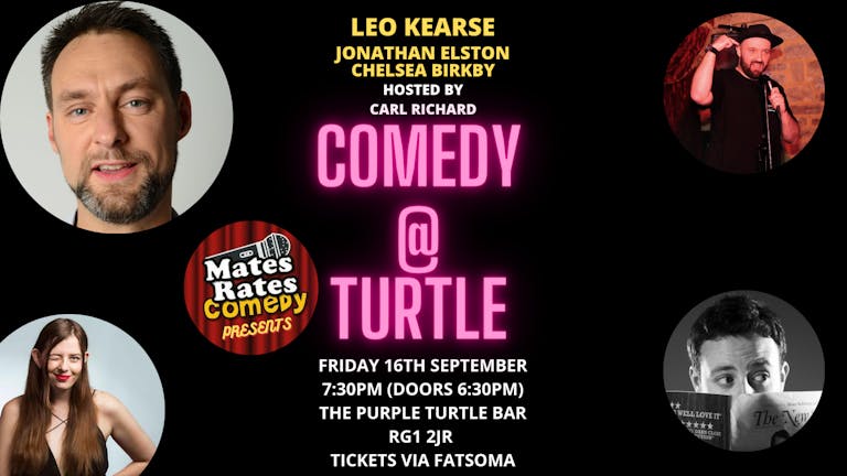 Comedy at Turtle with Headliner Leo Kearse