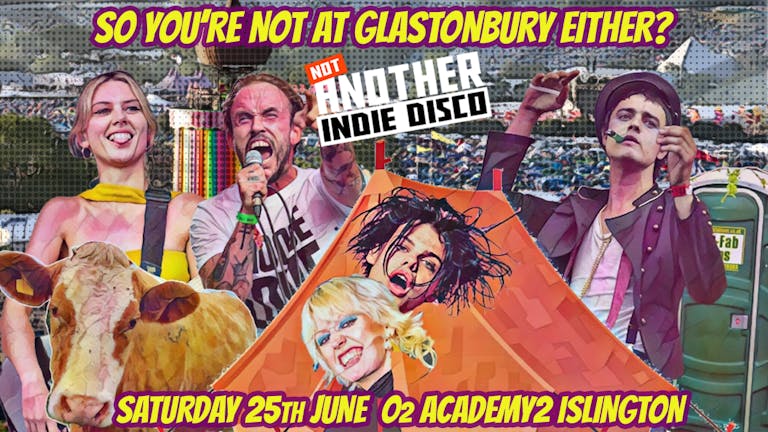 Not Another Indie Disco - So You're Not At Glastonbury? *Tickets go off sale at 9pm- Buy on door after * 