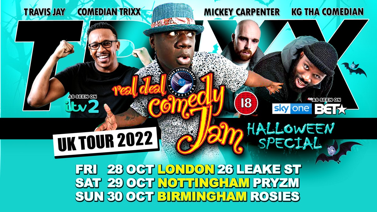 Nottingham Real Deal Comedy Jam Halloween Special!