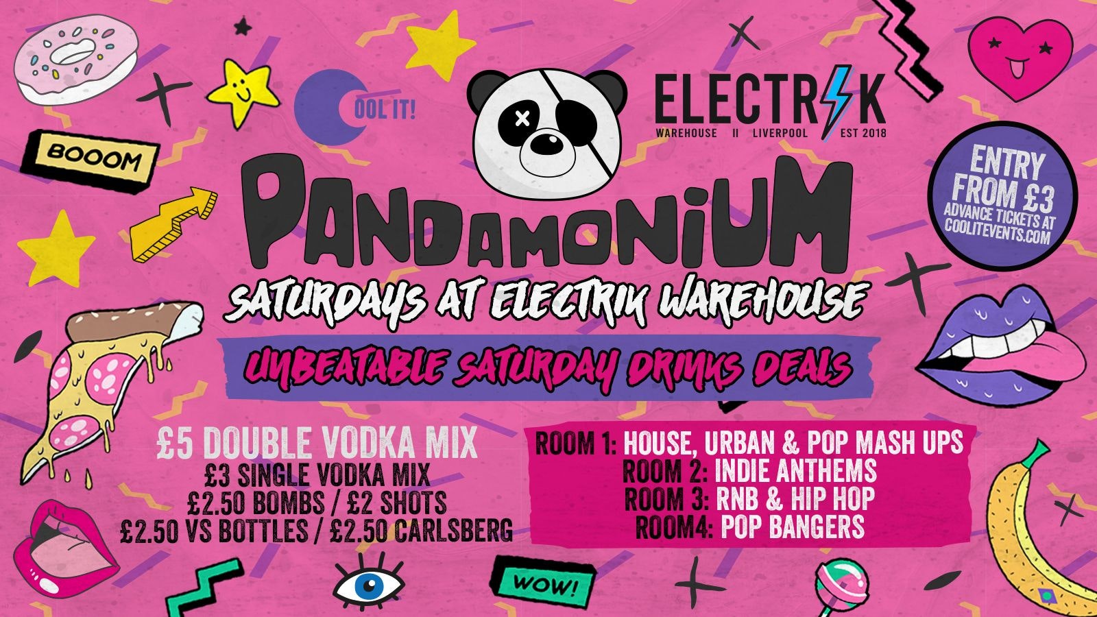 Pandamonium Saturdays