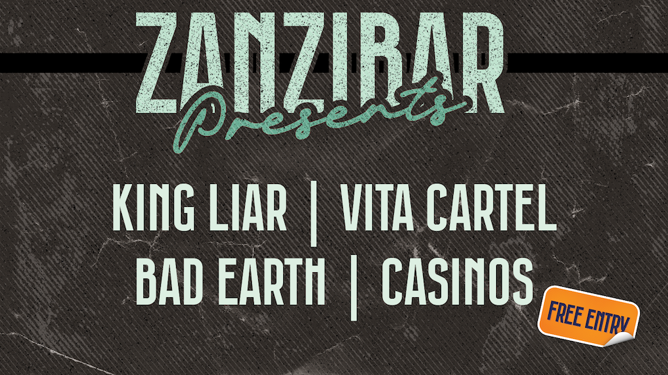 Zanzibar Presents – FREE Rock ‘n’ Roll