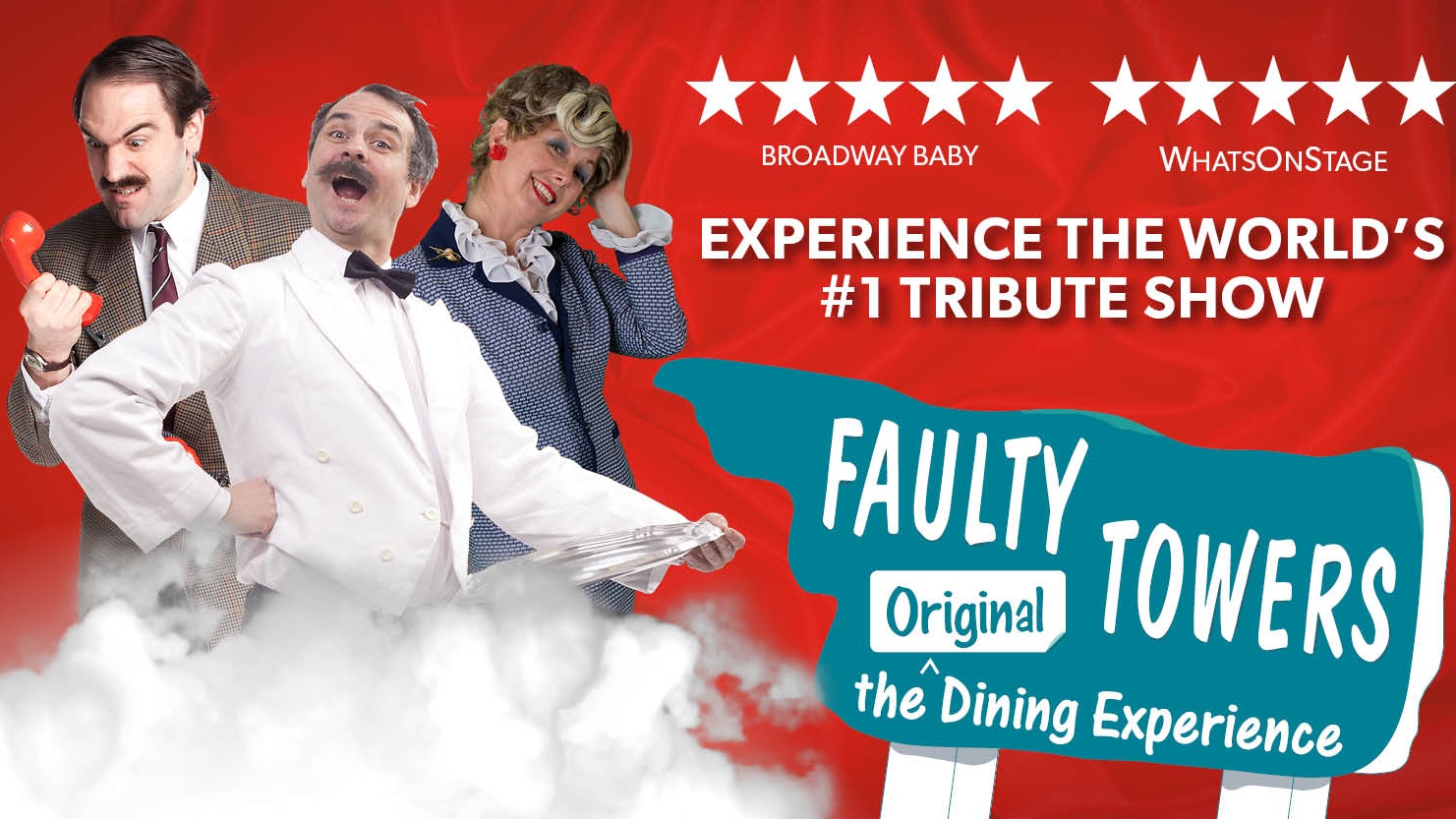 Faulty Towers The Dining Experience (EXTRA TICKETS ADDED!) – LIVE