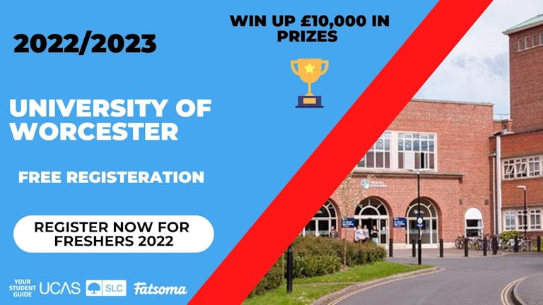 Worcester Freshers 2022 - Register Now For Free