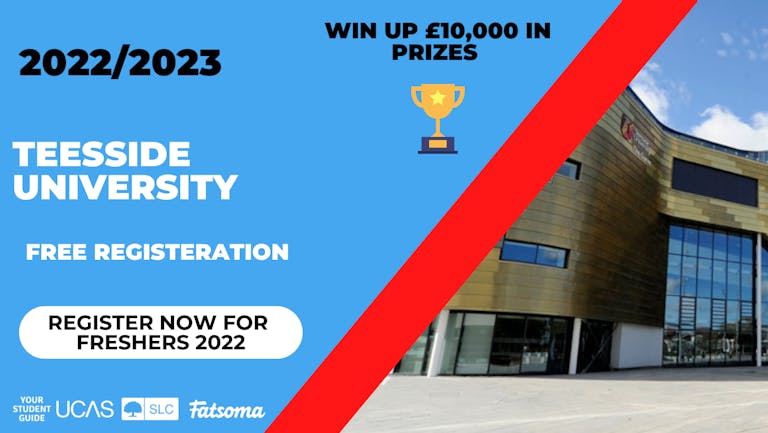 Teesside Freshers 2022 - Register Now For Free