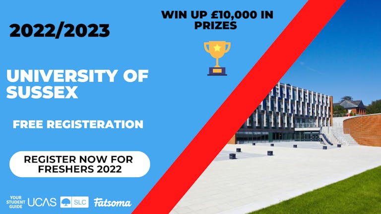 Sussex Freshers 2022 - Register Now For Free