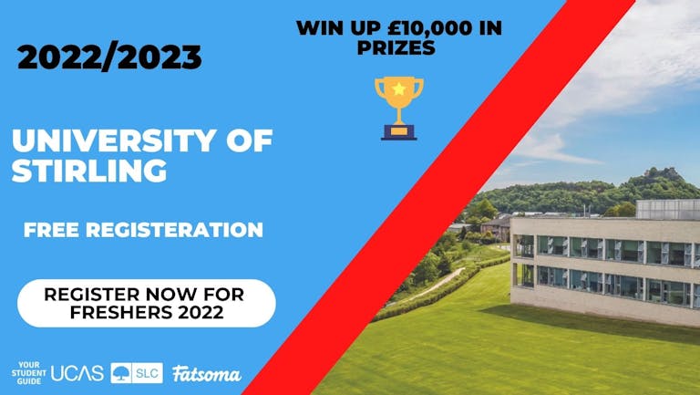 Stirling Freshers 2022 - Register Now For Free