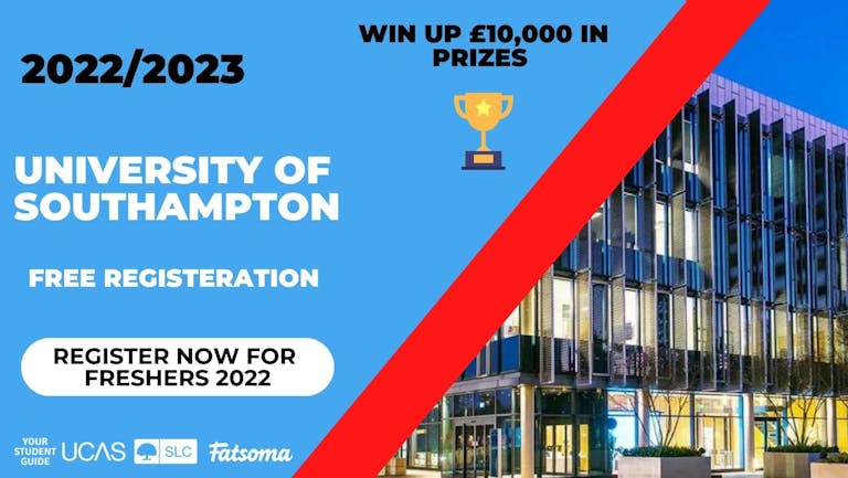 Southampton Freshers 2022 - Register Now For Free