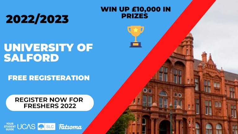 Salford Freshers 2022 - Register Now For Free