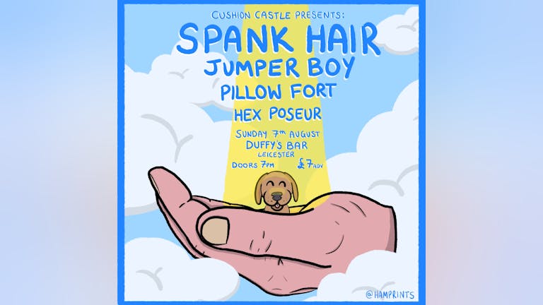 Spank Hair, Jumper Boy, Pillow Fort, Hex Poseur at Duffy's Bar, Leicester