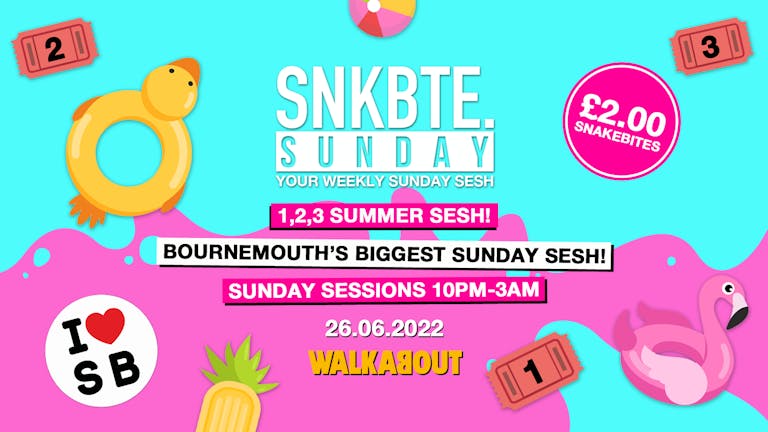 Snakebite Sundays @Walkabout // 123 Summer Sesh!