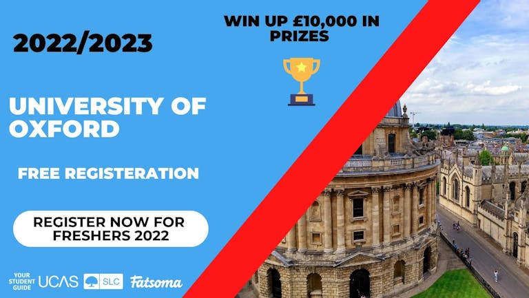 Oxford Freshers 2022 - Register Now For Free