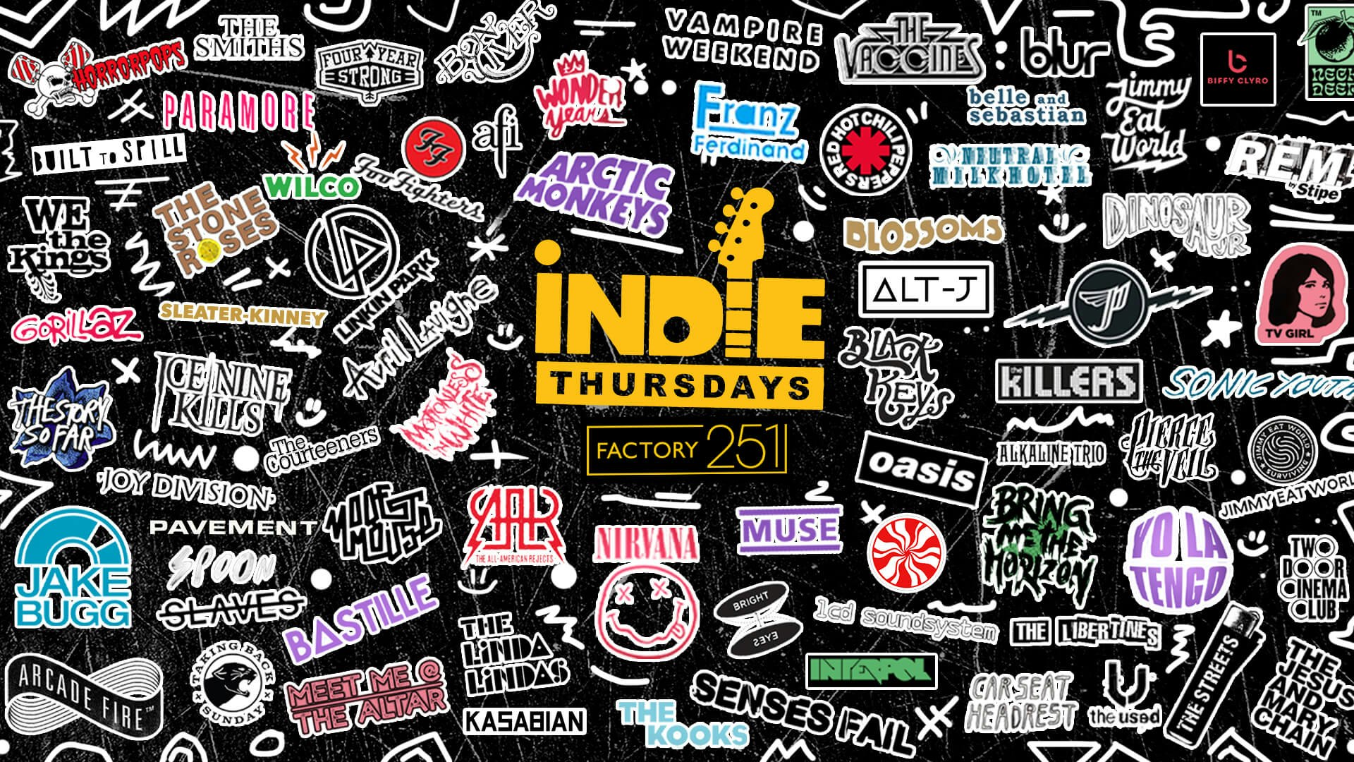 FREE TICKETS** Indie Thursdays @ FAC251 – Manchester’s Favourite Thursday 😎