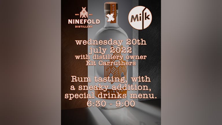 Ninefold Distillery tasting with Owner Kit Carruthers