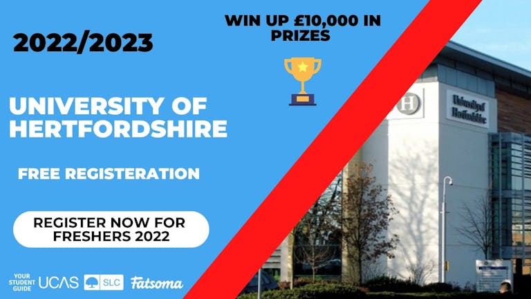 Hertfordshire Freshers 2022 - Register Now For Free