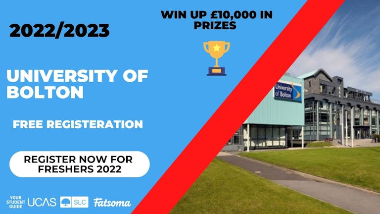 Bolton Freshers 2022 - Register Now For Free