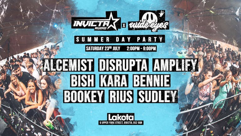 Invicta Audio Day Party: Alcemist, Disrupta, Amplify, Kara, Bish + More