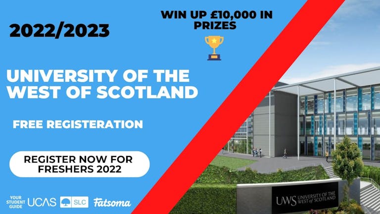 West of Scotland Freshers 2022 - Register Now For Free