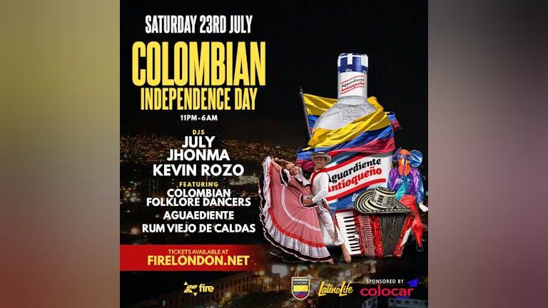 COLOMBIAN INDEPENDENCE MEGA PARTY
