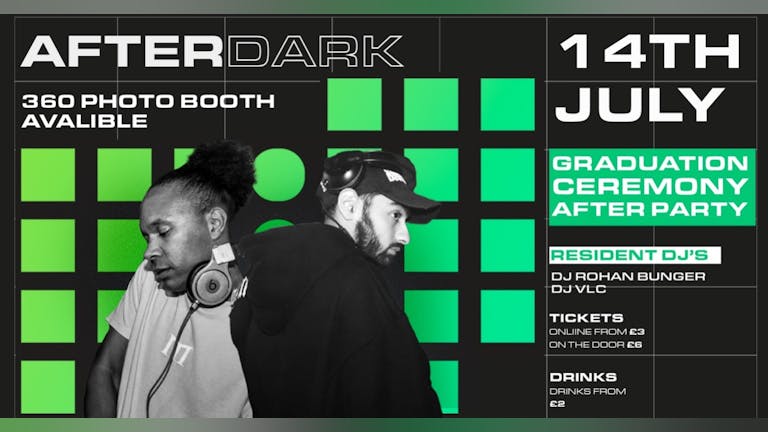AfterDark Thursday | Graduation Ceremony After Party