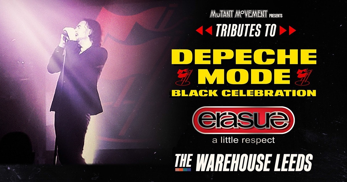 Depeche Mode & Erasure Tributes Black Celebration + A Little Respect – Live