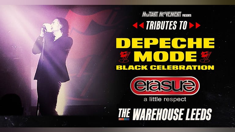 Depeche Mode & Erasure Tributes Black Celebration + A Little Respect - Live