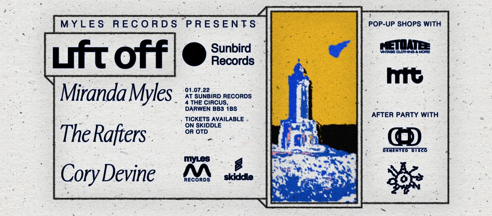 Myles Records presents: LIFT OFF