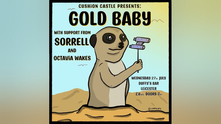 Gold Baby, Sorrell, Octavia Wakes at Duffy's Bar, Leicester