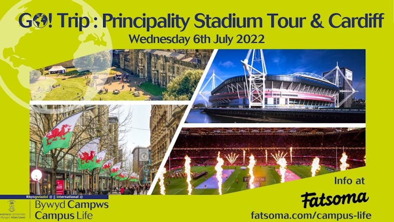 GO! Trip - Principality Stadium Behind-The-Scenes Tour & Cardiff