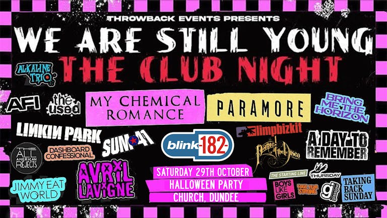 We Are Still Young: Halloween Party (Dundee)