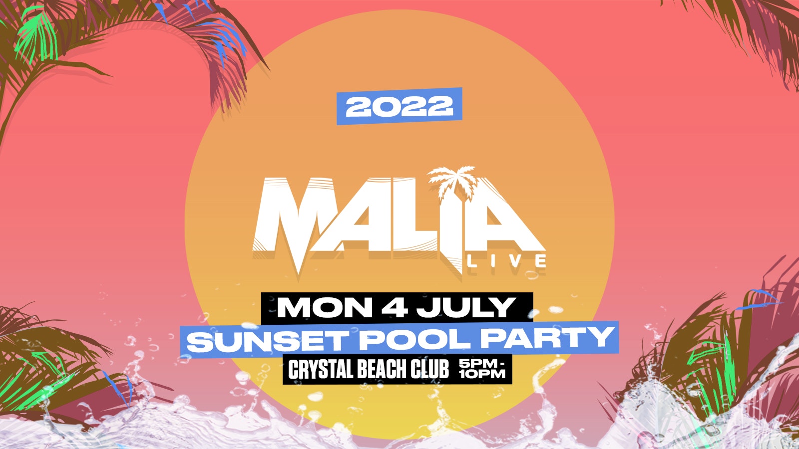 Malia Live Sunset Pool Party: Hardy Caprio, Danny T