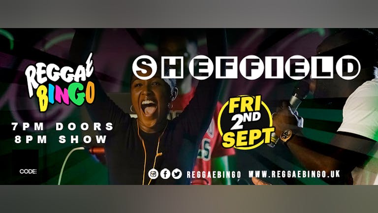 The Reggae Bingo - Sheffield Friday 2nd  September 2022