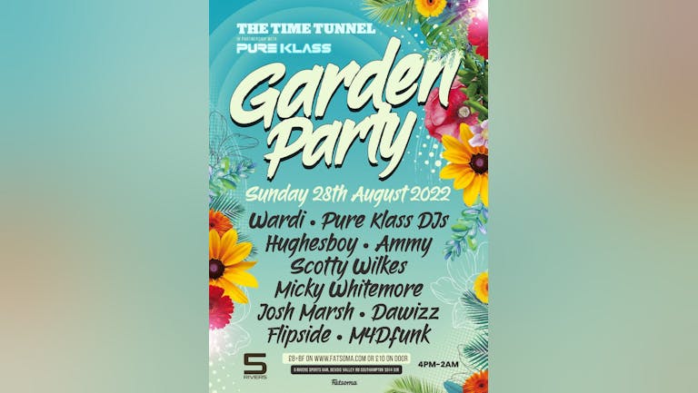 TIME TUNNEL GARDEN PARTY 