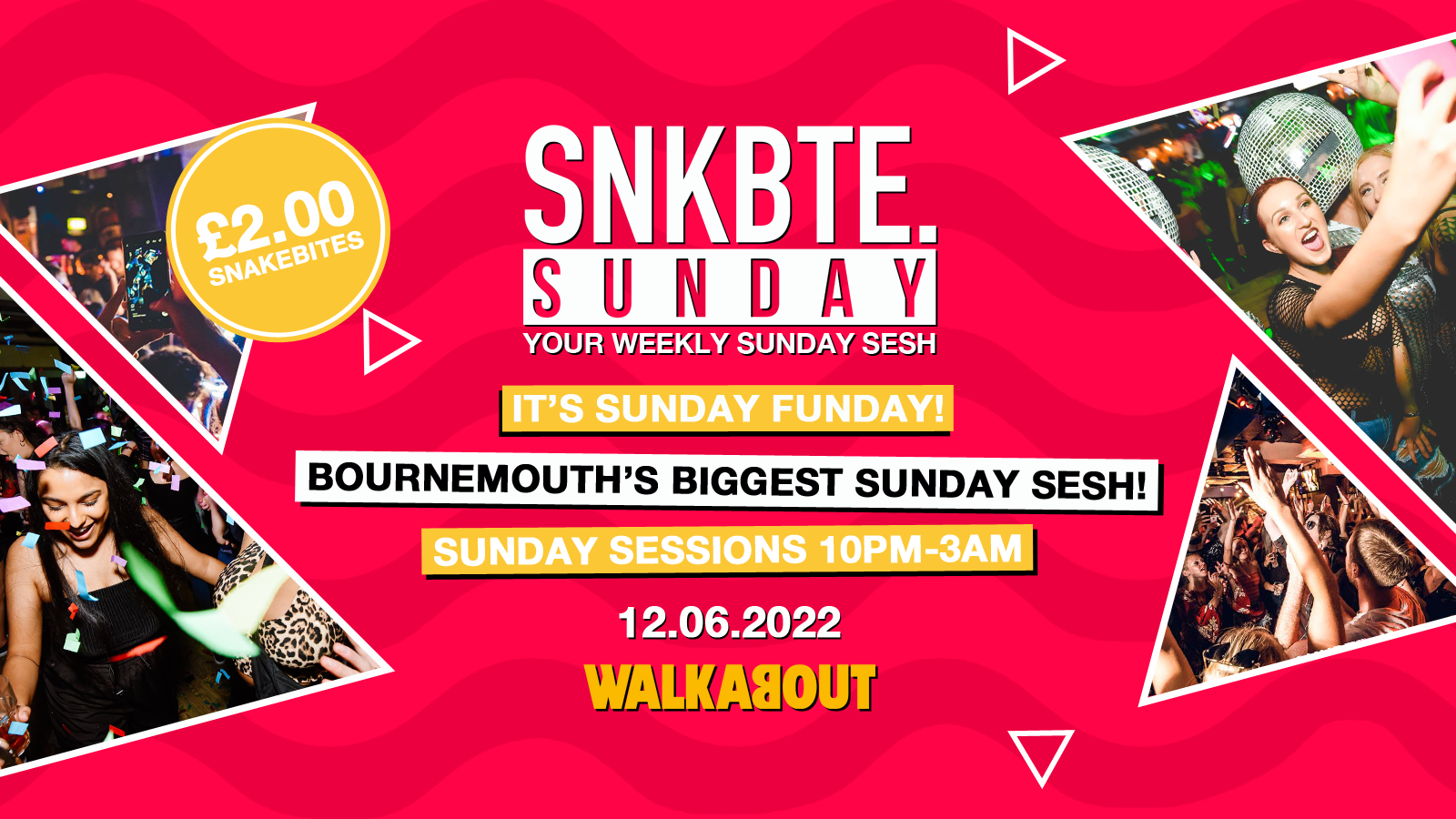 Snakebite Sundays @Walkabout // It’s Sunday Funday!