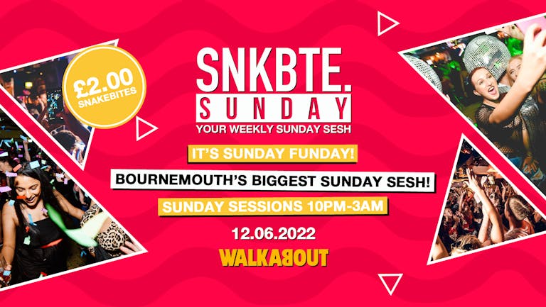 Snakebite Sundays @Walkabout // It's Sunday Funday!
