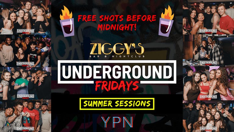 Underground Fridays at Ziggy's - 8th July
