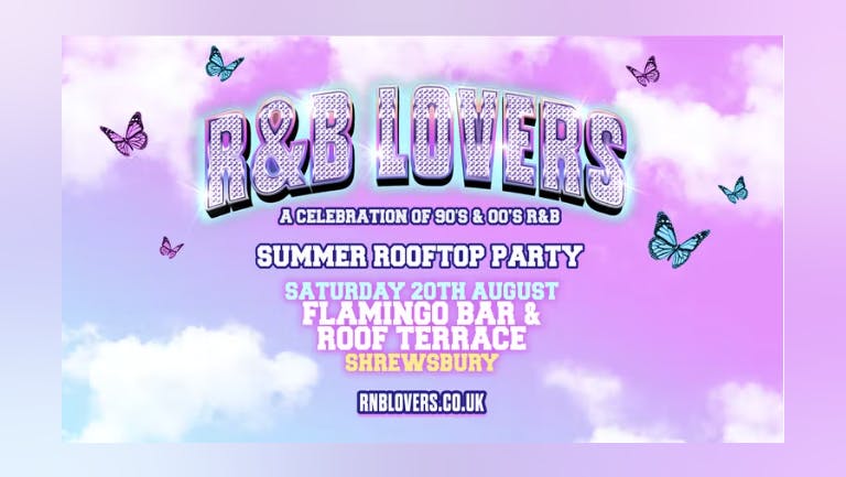 R&B Lovers - Flamingo Terrace & Roof Party - OVER 90% SOLD OUT! Live