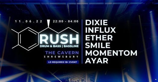 RUSH – Bassline/Bass House/D&B Night THIS SATURDAY! – The Cellars Club