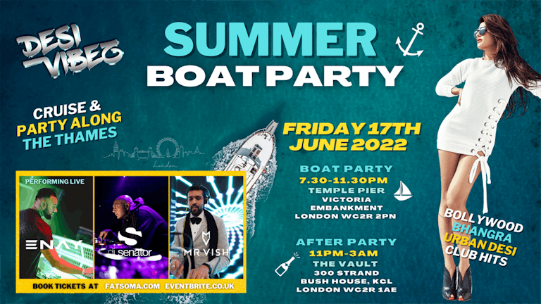 Desi Vibez Summer Boat Party