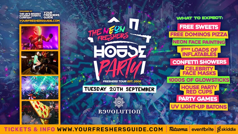 Neon Freshers House Party / Chester Freshers 2022 - ⚠️LAST 25 TICKETS ⚠️