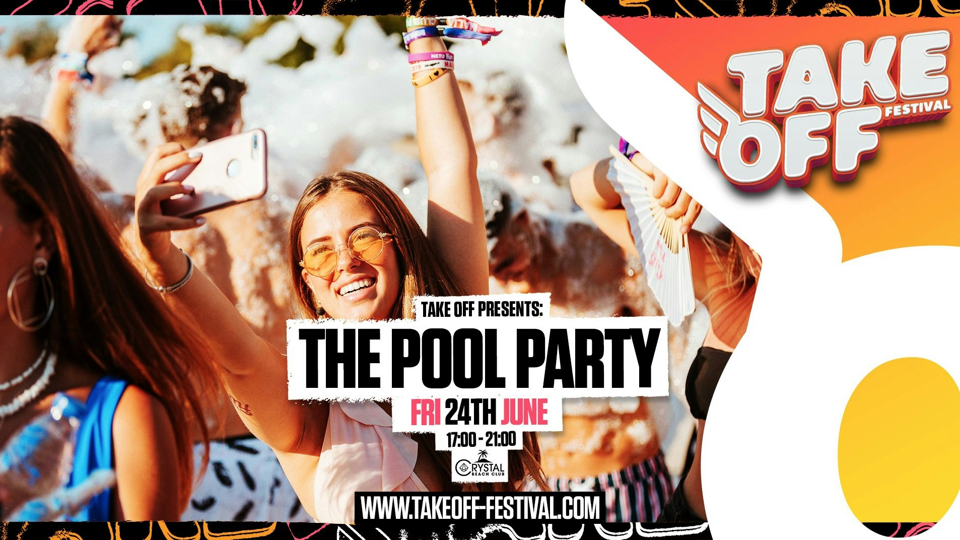 Take Off Presents: THE POOL PARTY at Crystal Beach