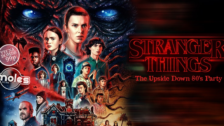 Stranger Things – The Upside Down 80’s Party | 99p Vecna Bombs!