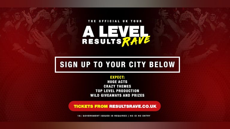 London's Official A Level Results Rave 