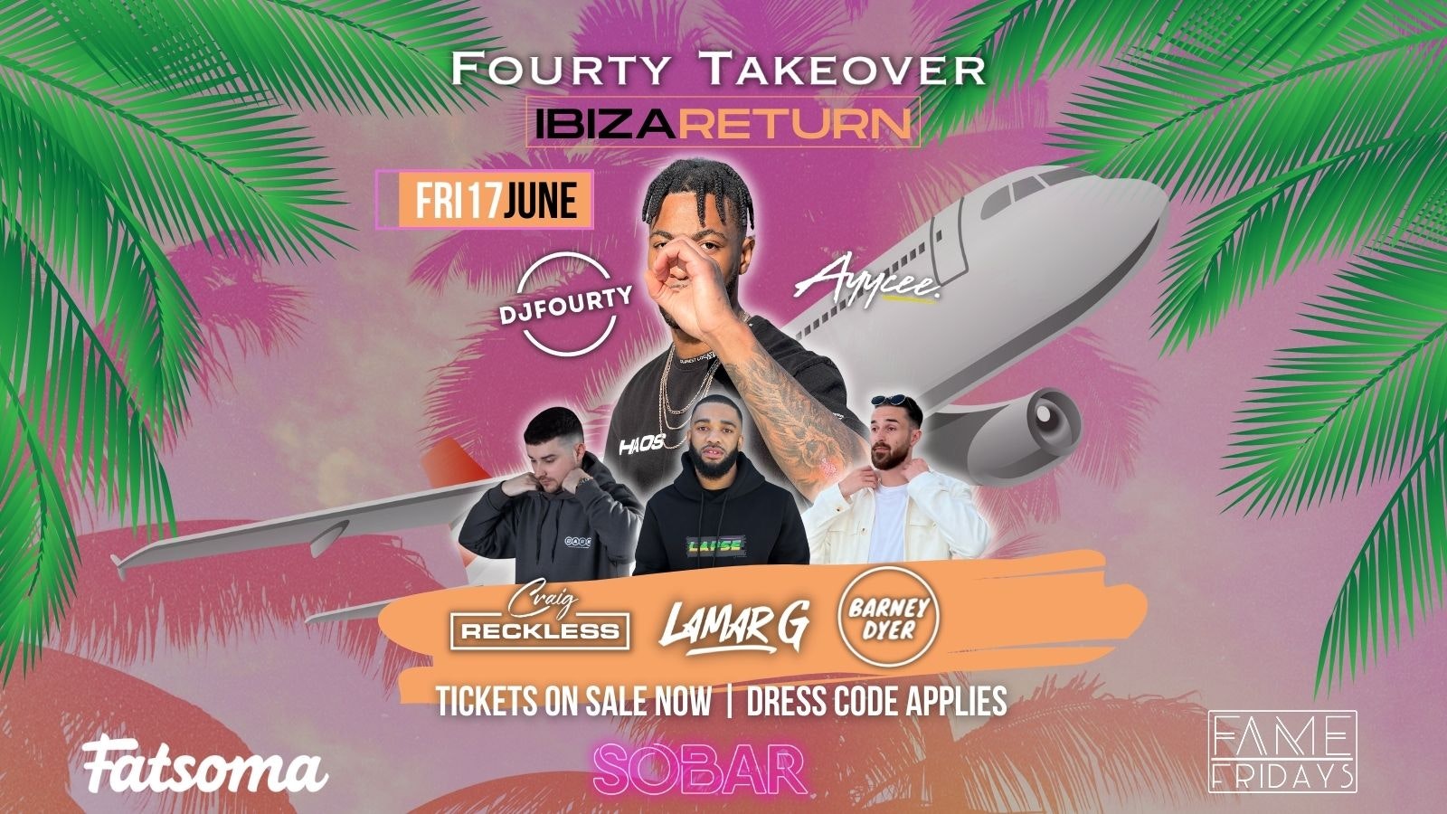 FAME FRIDAY’s PRESENTS DJ FOURTY TAKEOVER